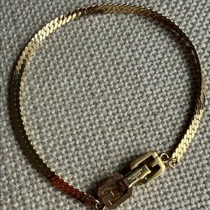 Givenchy Herringbone Chain Bracelet - 6.5 inches